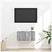 Mobile TV da parete Grigio Sonoma 60 x 31 x 29.5 cm - Foto miniatura 2