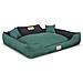 115x95 cm KINGDOG MM43 Cuccia per cani verde personalizzabile - Foto miniatura 2