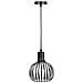 Lampada A Sospensione In Metallo Nero 20x20x108h - Foto miniatura 2