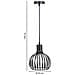 Lampada A Sospensione In Metallo Nero 20x20x108h - Foto miniatura 3