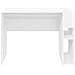 Scrivania Bianco 109 x 50 x 78 cm Legno multistrato - Foto miniatura 5