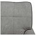 Chaise Lounge Grigio chiaro 91 x 157 x 91 cm Velluto - Foto miniatura 9