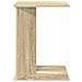 Tavolino Rovere Sonoma 35 x 25 x 50 cm Legno multistrato - Foto miniatura 5