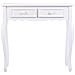 Mobile Da Ingresso In Legno Con 2 Cassetti Bianchi 80x40x75 - Foto miniatura 3
