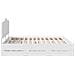 Struttura del letto Bianco 180 x 200 cm Legno Ingegnerizzato - Foto miniatura 9