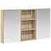 Set di Armadi da Bagno con lo scaffale 3 pcs 90 x 10,5 x 50 cm - Foto miniatura 1