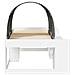 Letto alto per bambini con storage Bianco Legno ingegnerizzato - Foto miniatura 7