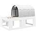 Letto alto per bambini con storage Bianco Legno ingegnerizzato - Foto miniatura 8
