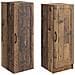 Set di armadi 2 pcs Legno antico Legno ingegnerizzato - Foto miniatura 3