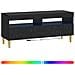 Mobile TV LED Nero Legno ingegnerizzato - Foto miniatura 3