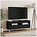 Mobile TV LED Nero Legno ingegnerizzato - Foto miniatura 4