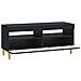 Mobile TV LED Nero Legno ingegnerizzato - Foto miniatura 5