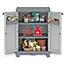 Armadio Base 700 uw basso 2 ante e 2 ripiani L70 x P43,8 x H97,6 - Foto miniatura 3