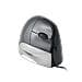 Mouse Verticale USB Mano Destra Nero e Argento - Foto miniatura 1