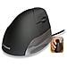Mouse Verticale USB Mano Destra Nero e Argento - Foto miniatura 2