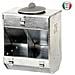Mangiatoia a tramoggia doppia per conigli 20x13xH24 cm in lamiera zincata - Foto miniatura 1