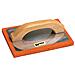 Frattone in Alluminio 215x140mm Spessore 14mm Base Spugna semirigida Grana Media - Foto miniatura 1