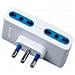 Multipresa 4 Uscite Spina 2p+t16a / 4pr. biv. 10/16a - Foto miniatura 1