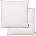 Cuscini 2 Pz In Mix Di Piume 80x80 Cm Bianco - Foto miniatura 1