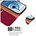 Custodia Compatibile Con Samsung Galaxy S3 / S3 Neo In Rosso Vinaccia - Coperchio Protettiva Con Chiusura Magnetica, Funzione Stand E Tasca Per Le Carte - Foto miniatura 2