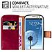 Custodia Compatibile Con Samsung Galaxy S3 / S3 Neo In Rosso Vinaccia - Coperchio Protettiva Con Chiusura Magnetica, Funzione Stand E Tasca Per Le Carte - Foto miniatura 6