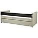 Letto Da Giorno In Tessuto Beige 80x200cm Libourne - Foto miniatura 11
