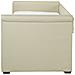 Letto Da Giorno In Tessuto Beige 80x200cm Libourne - Foto miniatura 12