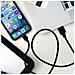 Cavo Usb A Apple Lightning Ricarica E Sincronizzazione Lungo 1,10m Nero - Foto miniatura 8