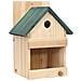 Casette per Uccelli 4 pz 23x19x33 cm in Legno di Abete - Foto miniatura 3