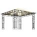 Gazebo con Zanzariera e Luci LED 3x3x2,73 m Crema - Foto miniatura 2