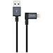 99MO023043, USB A, Lightning, Maschio / maschio, Dritto, Ad angolo, Nero - Foto miniatura 1