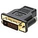 DVI-I (M) - HDMI (F) DVI-I HDMI Nero cavo di interfaccia e adattatore - Foto miniatura 1