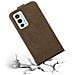 Custodia Compatibile Con Oneplus 9rt 5g In Bruno Caffè - Coperchio Protettivo In Design Flip Con Chiusura Magnetica - Foto miniatura 5