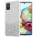 Custodia Compatibile Con Samsung Galaxy A71 5g In Trasparente Con Glitter - Coperchio Protettivo In Silicone Tpu Flessibile Con Glitter Scintillanti - Foto miniatura 1