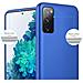 Custodia Compatibile Con Samsung Galaxy S20 Fe In Blu Metallico - Coperchio Protettivo In Silicone Tpu Flessibile - Foto miniatura 5