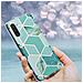 Custodia Compatibile Con Samsung Galaxy Note 10 In Marmo Verde Chiaro Verde Oro No. 3 - Coperchio Protettivo In Silicone Tpu Con Motivo A Mosaico - Foto miniatura 7