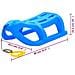 Slittino Blu 80x39,5x25,5 Cm In Polipropilene - Foto miniatura 4