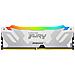 FURY 32GB 6400MT /s DDR5 CL32 DIMM (Kit of 2) Renegade RGB White XMP - Foto miniatura 3