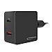Tm044 Caricabatterie Per Dispositivi Mobili Nero Interno - Foto miniatura 2