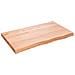 Ripiano Muro Marrone 100x60x (2-6) cm Massello Rovere Trattato - Foto miniatura 1