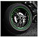 Wheel Stripe Racing, Profilo Adesivo Per Cerchi Ruota - Verde - Foto miniatura 3