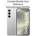 Custodia Tpu Silicone Cover Case Per Samsung Galaxy S24 Plus S926 Grey - Foto miniatura 2