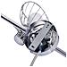 Lampadario Aje-gizel 4p Argentato Metallo 40 W 230 V - Foto miniatura 2