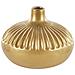 Vaso Decorativo Cercei Gres Porcellanato 20 Cm Oro - Foto miniatura 5