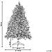 Albero Di Natale Pre Illuminato Fiddle Verde - Foto miniatura 3