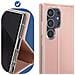 Custodia Per Samsung Galaxy S24 Ultra Copertina Portacarte Supporto, Rosa Champagne - Foto miniatura 4
