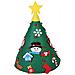 Albero di Natale Giocattolo per Bambini in Feltro con 15 Addobbi Natalizi 70 cm - Foto miniatura 3