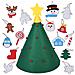 Albero di Natale Giocattolo per Bambini in Feltro con 15 Addobbi Natalizi 70 cm - Foto miniatura 4