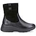 Black Casual Closed Booties Stivaletti Pelle Scarpe Donna Nero Eu 37, D6681-01 - Foto miniatura 1
