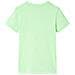 Maglietta per Bambini Verde Neon 140 - Foto miniatura 2